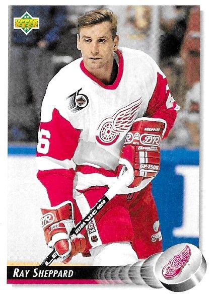 Sheppard, Ray / 1992-93 Detroit Red Wings / Upper Deck #296