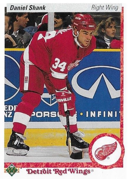 Shank, Daniel / 1990-91 Detroit Red Wings / Upper Deck #99
