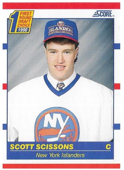 Scissons, Scott / 1990-91 New York Islanders / Score #432