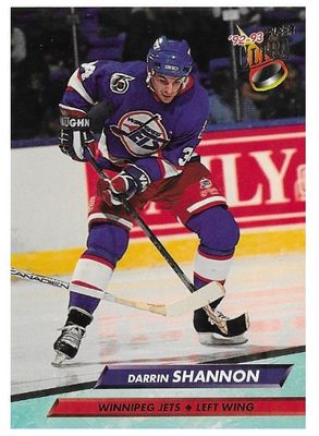 Shannon, Darrin / 1992-93 Winnipeg Jets / Ultra #246