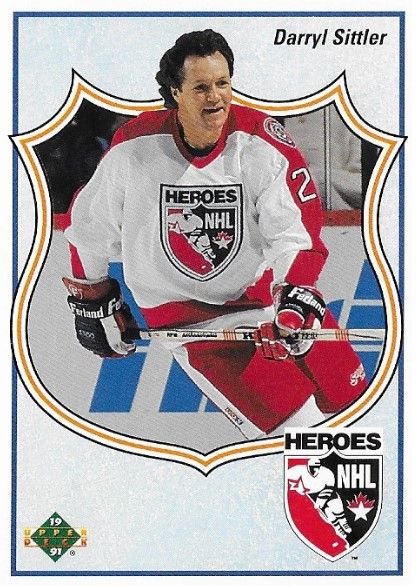 Sittler, Darryl / 1991 Toronto Maple Leafs / Upper Deck #504