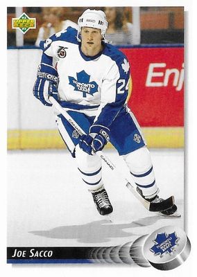 Sacco, Joe / 1992-93 Toronto Maple Leafs / Upper Deck #266