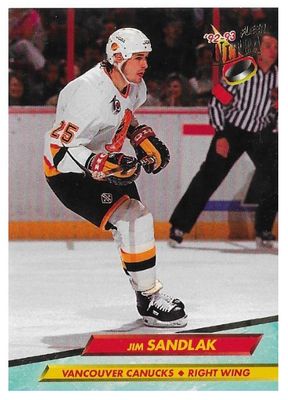Sandlak, Jim / 1992-93 Vancouver Canucks / Ultra #228