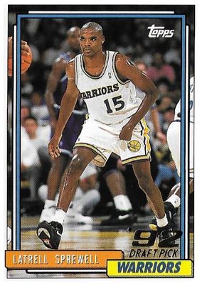 Sprewell, Latrell / 1992-93 Golden State Warriors / Topps #392