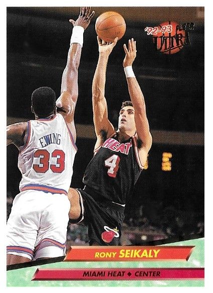 Seikaly, Rony / 1992-93 Miami Heat / Ultra #102