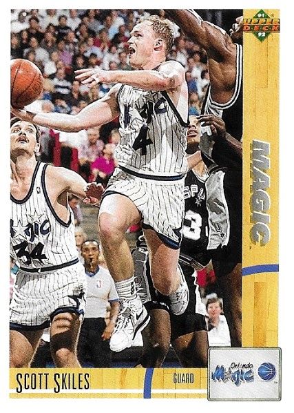Skiles, Scott / 1991-92 Orlando Magic / Upper Deck #226