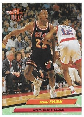 Shaw, Brian / 1992-93 Miami Heat / Ultra #103