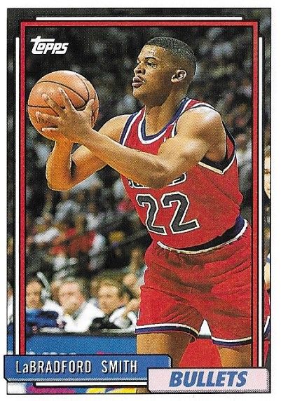 Smith, LaBradford / 1992-93 Washington Bullets / Topps #296