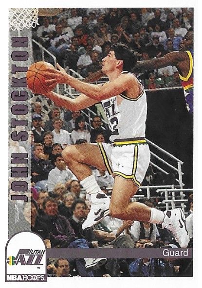 Stockton, John / 1992-93 Utah Jazz / Hoops #229
