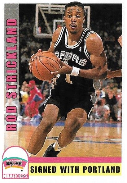 Strickland, Rod / 1992-93 San Antonio Spurs / Hoops #210