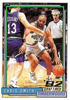 Smith, Chris / 1992-93 Minnesota Timberwolves / Topps #244