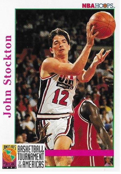 Stockton, John / 1992-93 Utah Jazz / Hoops #347