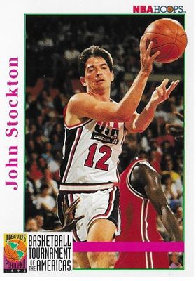Stockton, John / 1992-93 Utah Jazz / Hoops #347