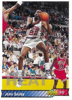 Salley, John / 1992-93 Detroit Pistons / Upper Deck #24