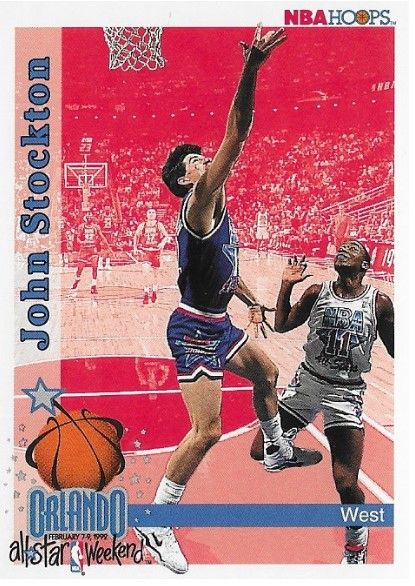 Stockton, John / 1992-93 Utah Jazz / Hoops #316