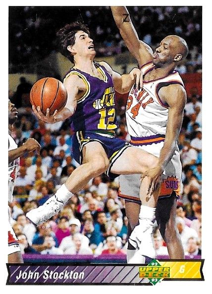 Stockton, John / 1992-93 Utah Jazz / Upper Deck #116
