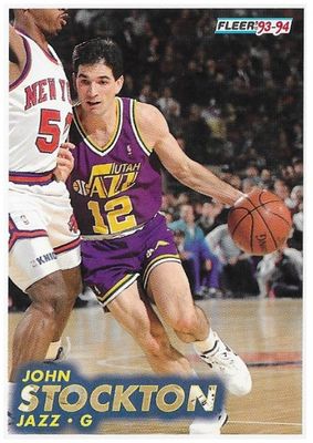 Stockton, John / 1993-94 Utah Jazz / Fleer #212