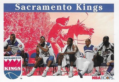 Sacramento Kings / 1992-93 Team Card / Hoops #288
