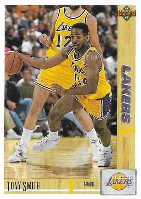 Smith, Tony / 1991-92 Los Angeles Lakers / Upper Deck #128