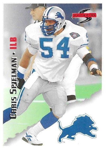 Spielman, Chris / 1995 Detroit Lions / Score #129