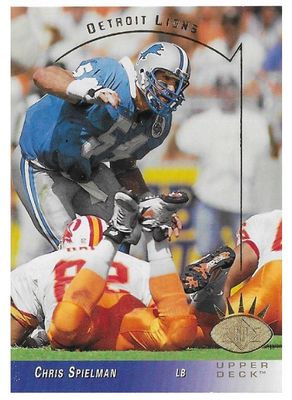 Spielman, Chris / 1993 Detroit Lions / SP #89
