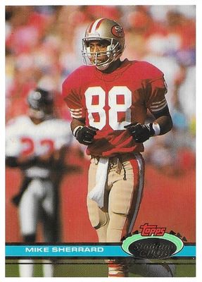Sherrard, Mike / 1991 San Francisco 49ers / Stadium Club #278