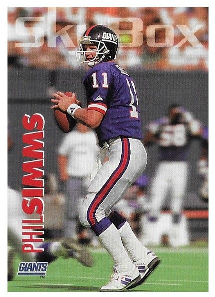 Simms, Phil / 1993 New York Giants / SkyBox Impact #225