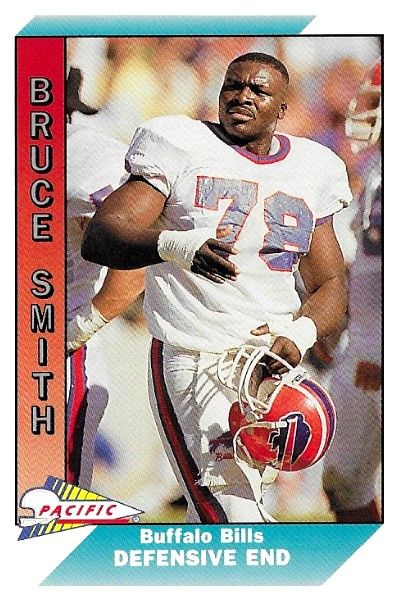 Smith, Bruce / 1991 Buffalo Bills / Pacific #29