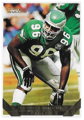 Simmons, Clyde / 1993 Philadelphia Eagles / Topps Gold #304