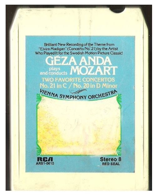 Anda, Geza / Plays and Conducts Mozart (1974) / RCA Red Seal ARS1-0610