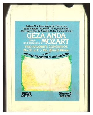Anda, Geza / Plays and Conducts Mozart (1974) / RCA Red Seal ARS1-0610
