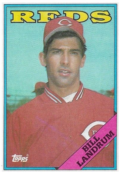 Landrum, Bill / 1988 Cincinnati Reds / Topps #42