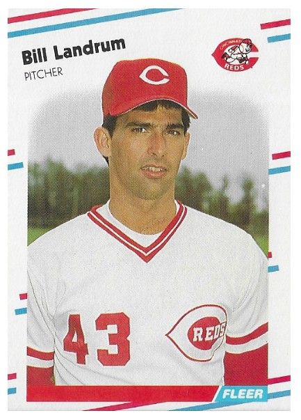 Landrum, Bill / 1988 Cincinnati Reds / Fleer #238