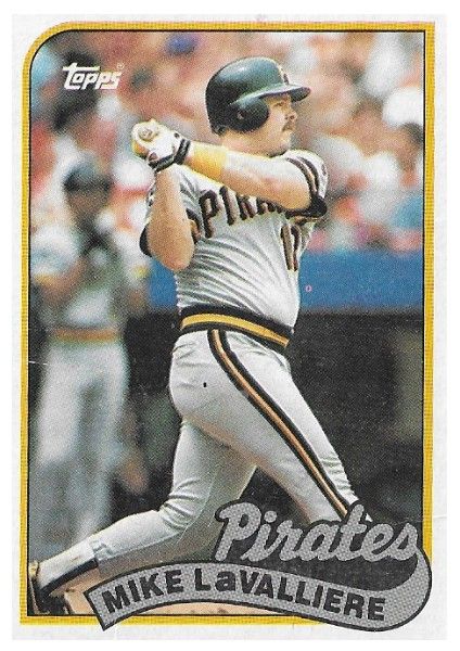 LaValliere, Mike / 1989 Pittsburgh Pirates / Topps #218