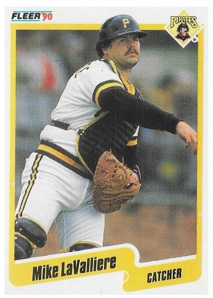LaValliere, Mike / 1990 Pittsburgh Pirates / Fleer #473