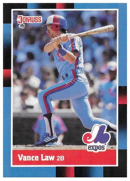 Law, Vance / 1988 Montreal Expos / Donruss #212