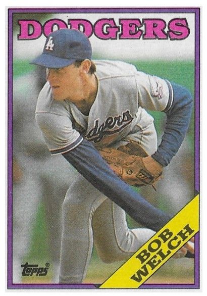 Welch, Bob / 1988 Los Angeles Dodgers / Topps #118