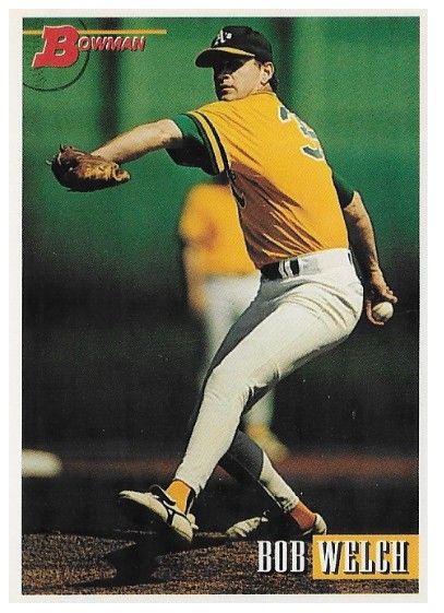Welch, Bob / 1993 Oakland Athletics / Bowman #77
