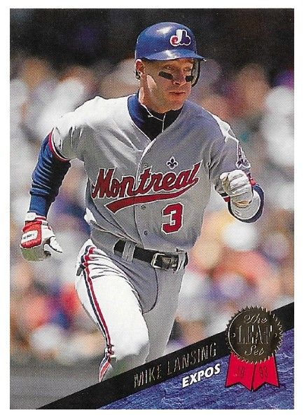 Lansing, Mike / 1993 Montreal Expos / Leaf #464