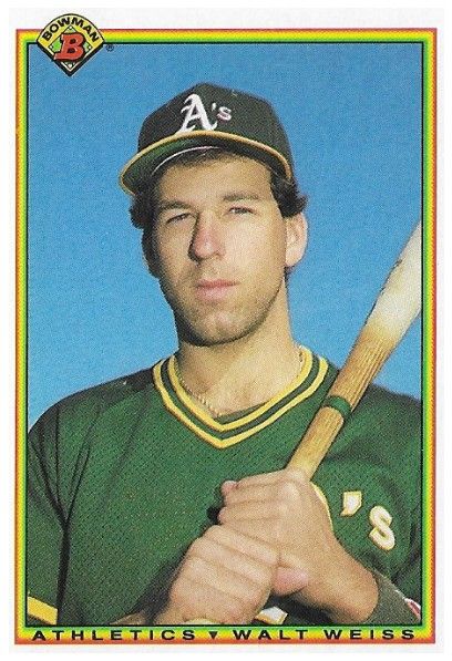Weiss, Walt / 1990 Oakland Athletics / Bowman #461
