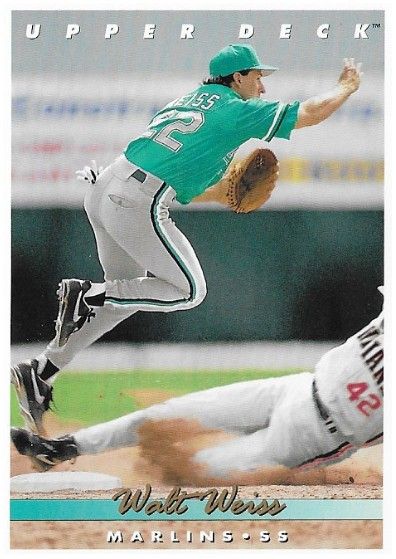 Weiss, Walt / 1993 Florida Marlins / Upper Deck #533