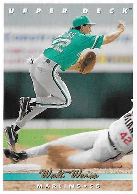 Weiss, Walt / 1993 Florida Marlins / Upper Deck #533