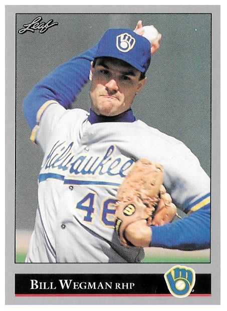 Wegman, Bill / 1992 Milwaukee Brewers / Leaf #196