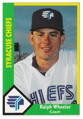 Wheeler, Ralph "Rocket" / 1990 Syracuse Chiefs / CMC #676