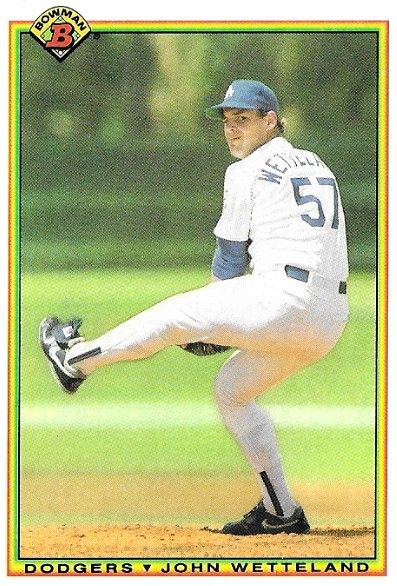 Wetteland, John / 1990 Los Angeles Dodgers / Bowman #82