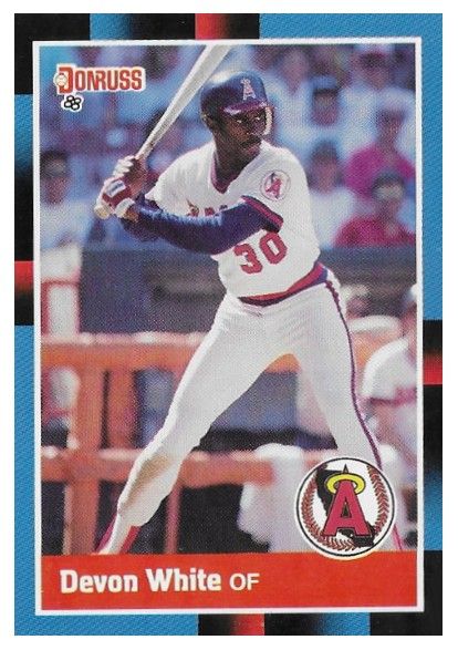 White, Devon / 1988 California Angels / Donruss #283