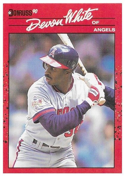 White, Devon / 1990 California Angels / Donruss #226