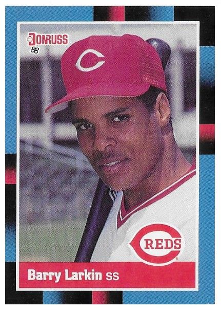 Larkin, Barry / 1988 Cincinnati Reds / Donruss #492