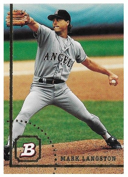 Langston, Mark / 1994 California Angels / Bowman #235