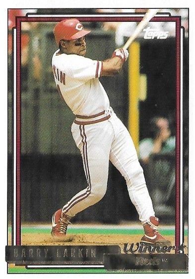 Larkin, Barry / 1992 Cincinnati Reds / Topps #465
